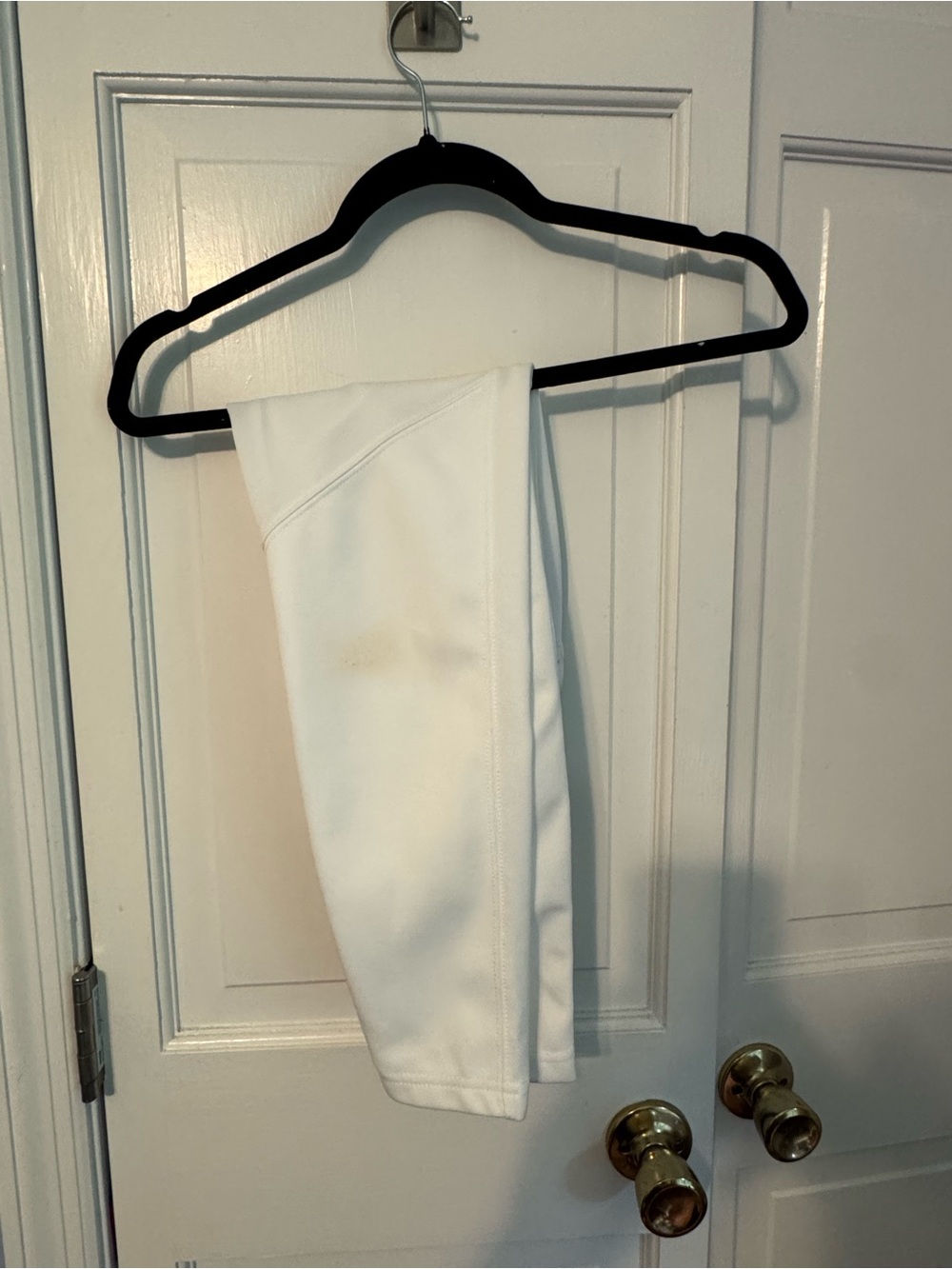 Under Armour Youth Small White Baseball Pants Open Bottom Belt Loops YS - Picture 3 of 9